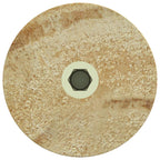 Furniture Feet 12 pcs Brown Ø 44 x 100 mm Solid Eucalyptus Wood