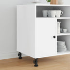 Furniture Feet Adjustable 2 pcs Black 46 x 46 x 128 mm PP