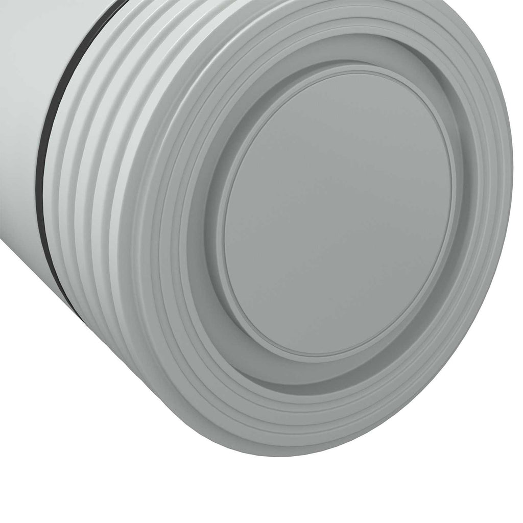 Furniture Feet Adjustable 12 pcs White 64 x 64 x 100 mm PP