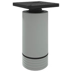 Furniture Feet Adjustable 12 pcs White 64 x 64 x 100 mm PP