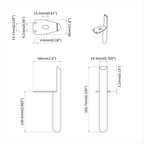 Furniture Feet 12 pcs Black 0 Iron