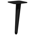 Standing Feet 2 pcs Black 56 x 56 x 100 mm Iron