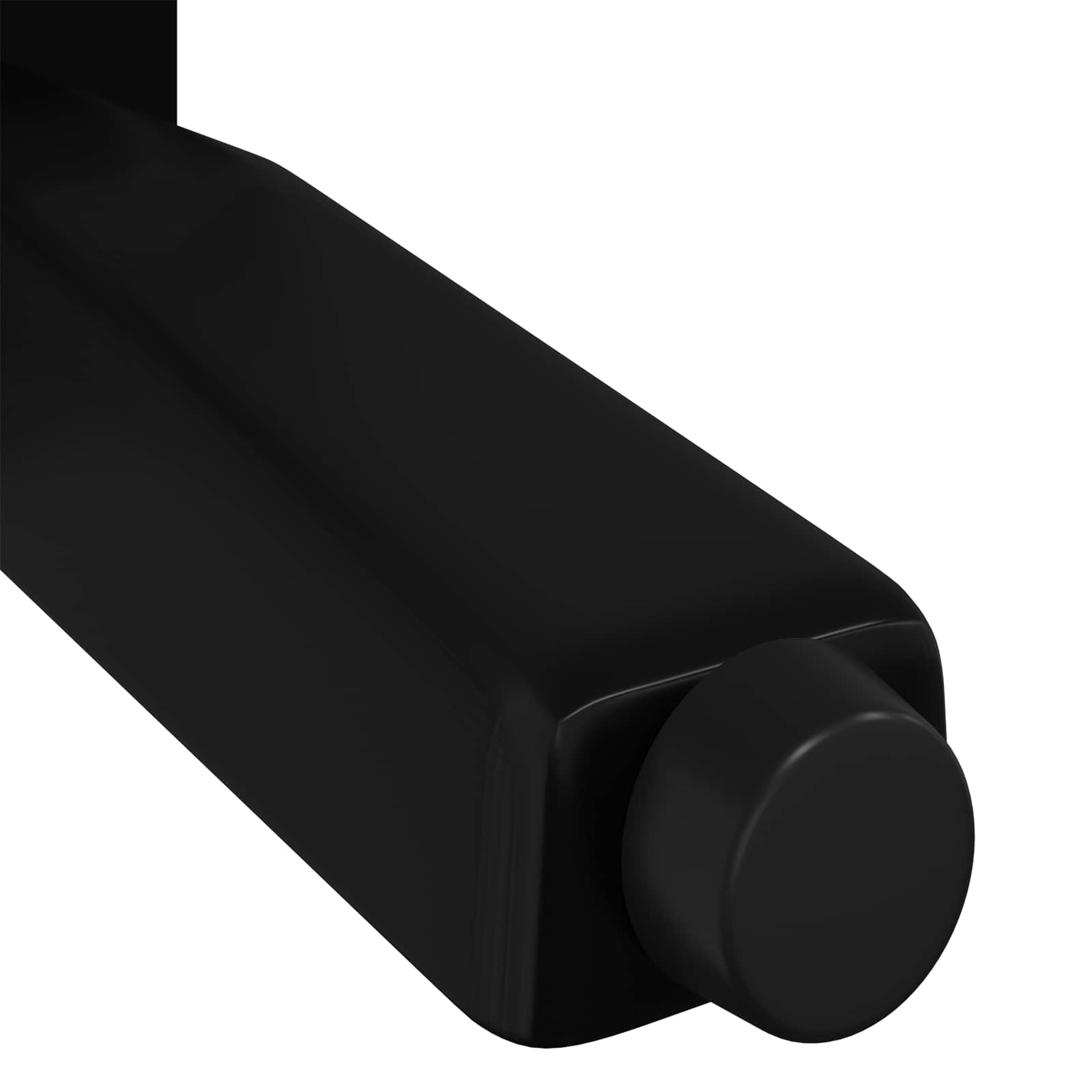 Standing Feet 12 pcs Black 40 x 40 x 100 mm Iron