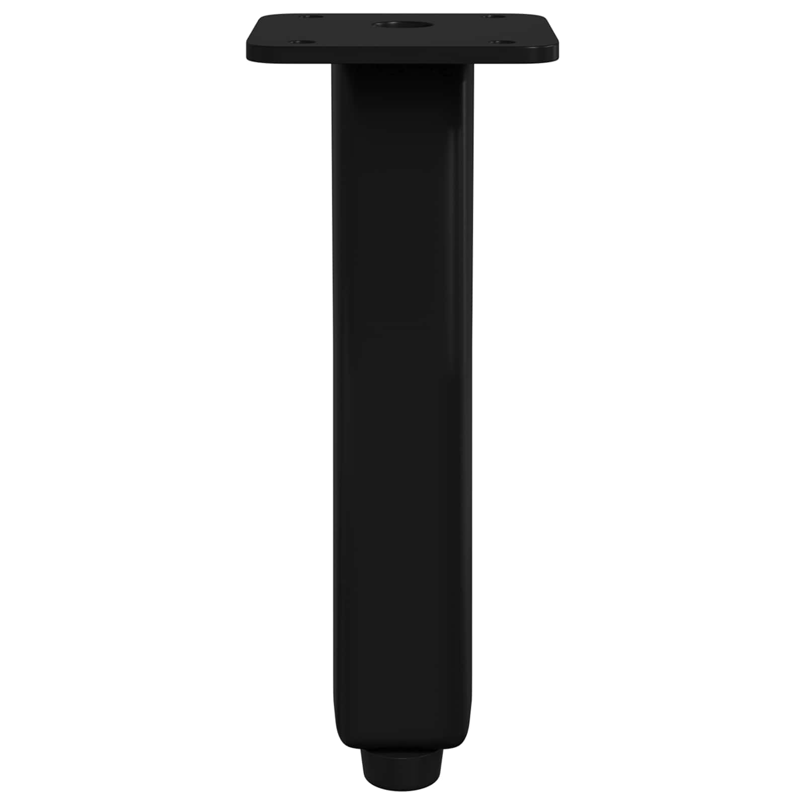 Standing Feet 12 pcs Black 40 x 40 x 100 mm Iron