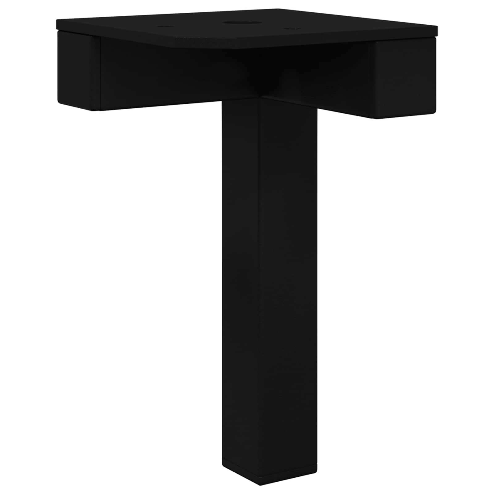 Standing Feet 12 pcs Black 57 x 57 x 100 mm Iron