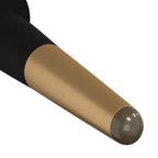 Furniture Feet 2 pcs Black and Gold Ø 40 x 98 mm Iron