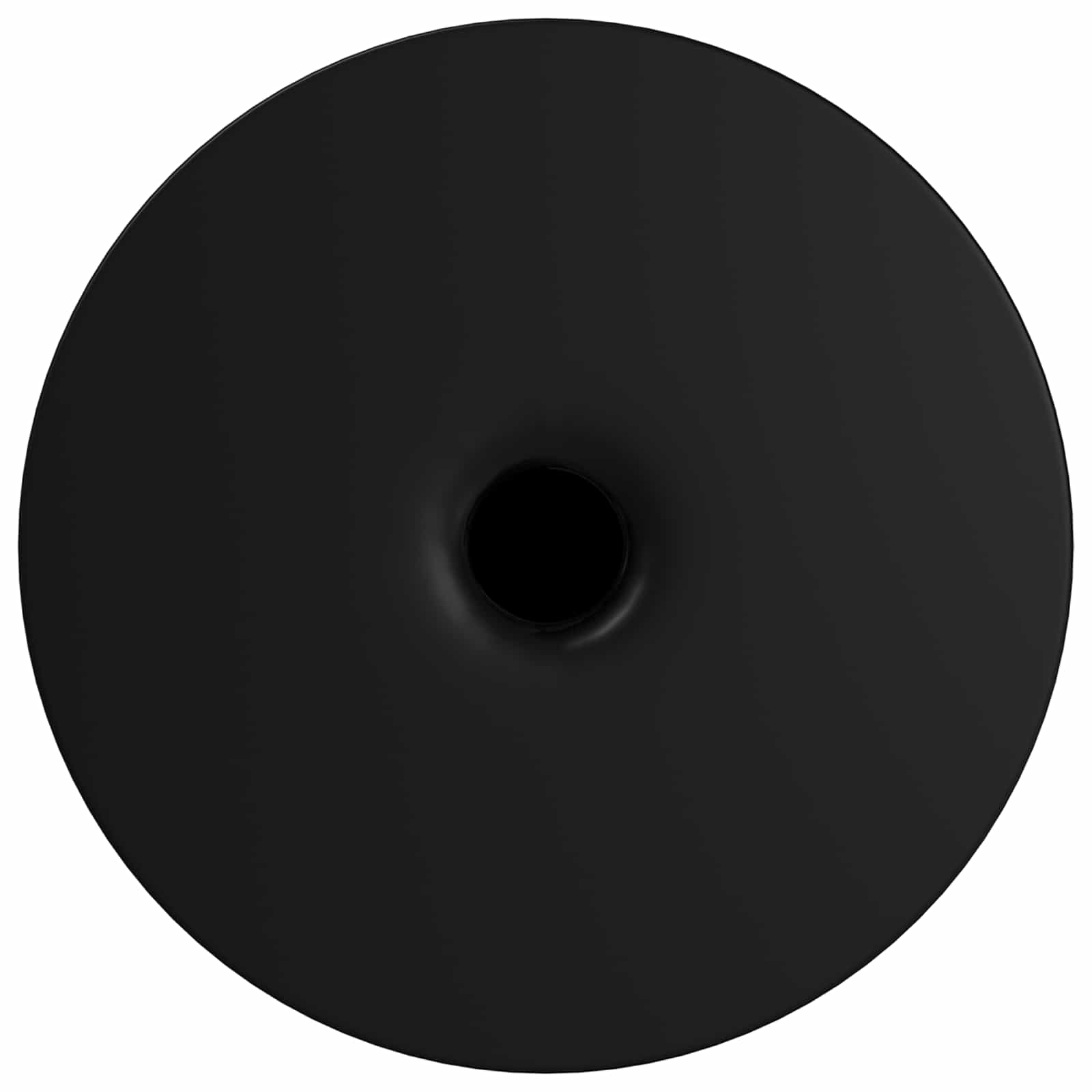 Furniture Feet 2 pcs Black Ø 40 x 98 mm Iron