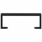 Furniture Feet 12 pcs Black 28.1 x 4 x 10 mm Iron