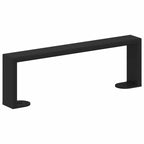 Furniture Feet 2 pcs Black 31.1 x 4 x 10 mm Iron