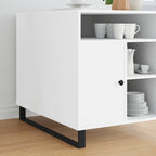 Furniture Feet 2 pcs Black 79.6 x 4 x 10 mm Iron