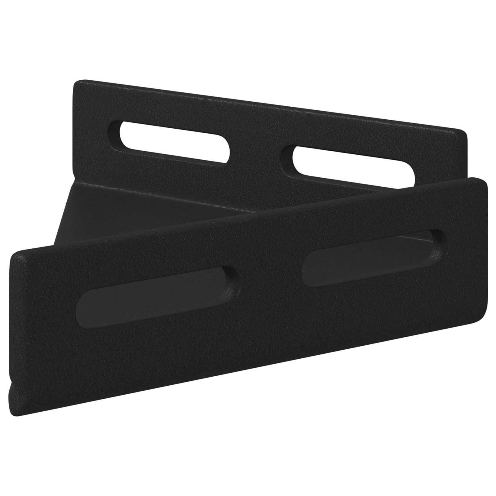 Corner Bracket 12 pcs Black 138.5 x 50.5 x 16 mm Iron