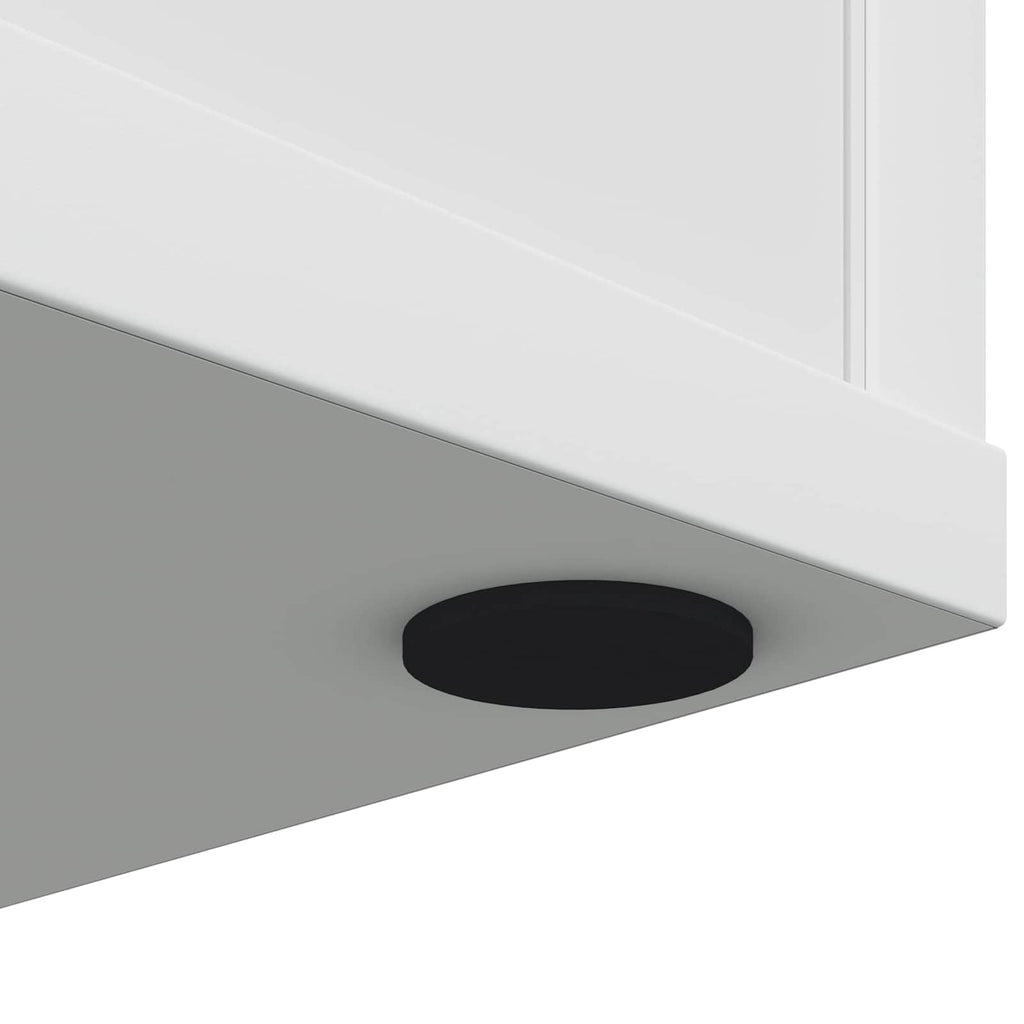 Furniture Feet Pads 2 pcs Black Ø 30 x 2 mm EVA