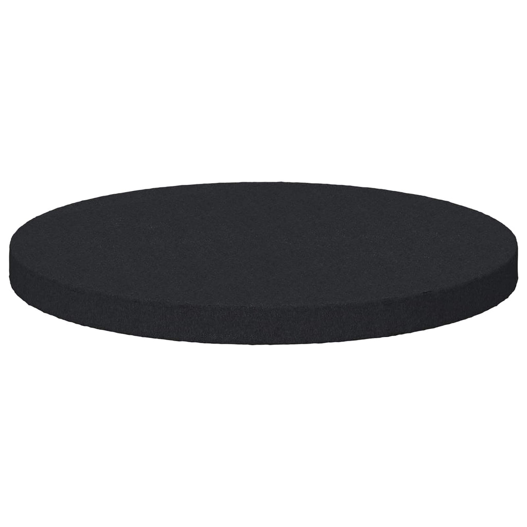 Furniture Feet Pads 2 pcs Black Ø 30 x 2 mm EVA