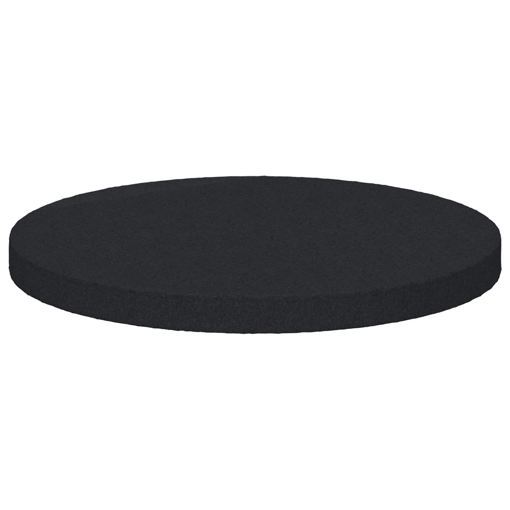 Furniture Feet Pads 2 pcs Black Ø 30 x 2 mm EVA
