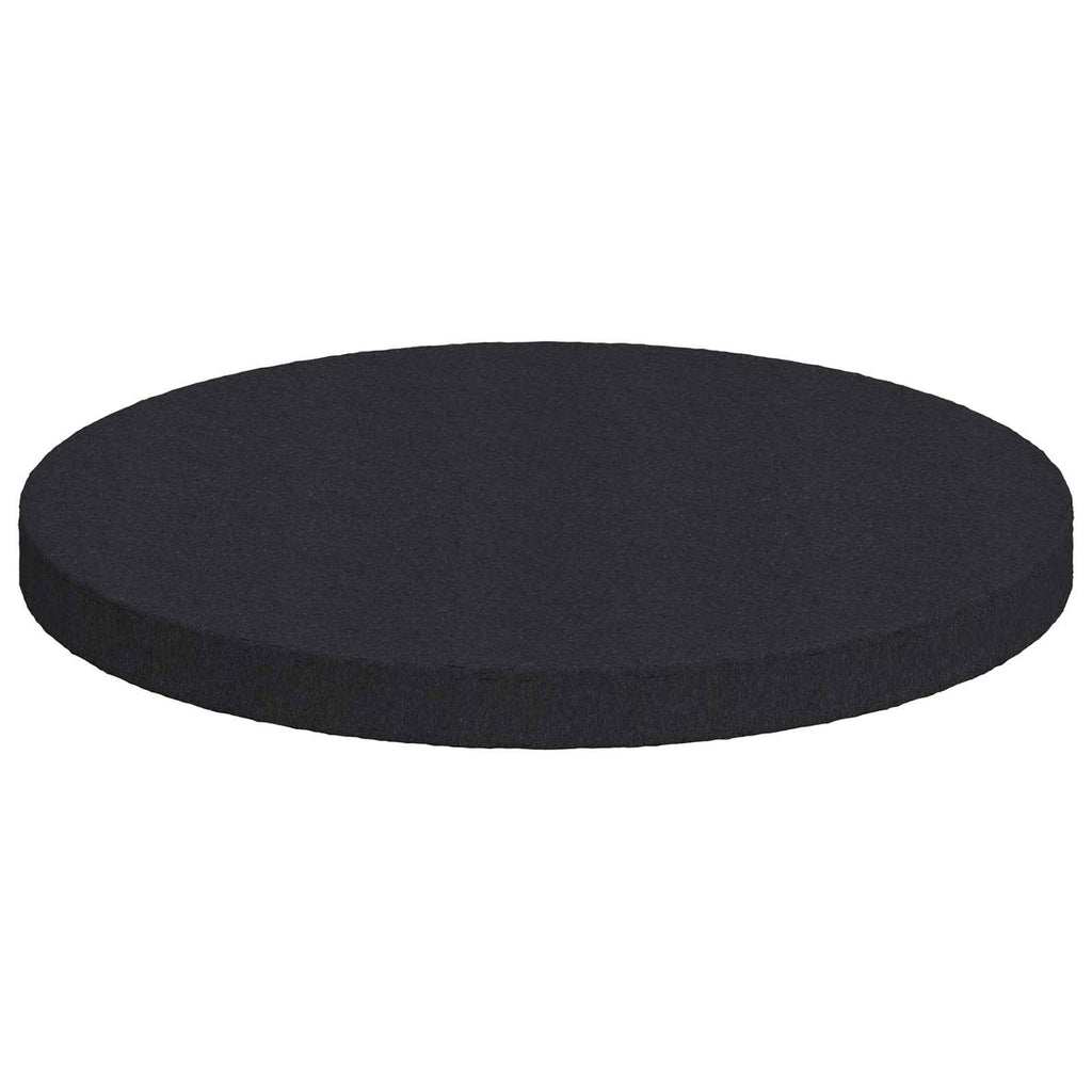 Furniture Feet Pads 2 pcs Black Ø 30 x 2 mm EVA