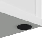 Furniture Feet Pads 12 pcs Black Ø 30 x 2 mm EVA