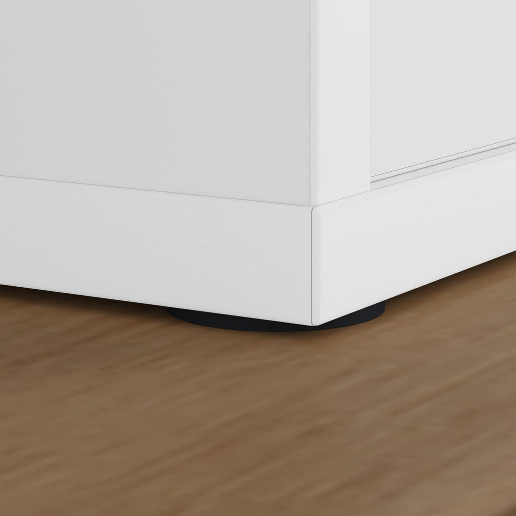 Furniture Feet Pads 12 pcs Black Ø 30 x 2 mm EVA