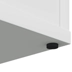 Furniture Feet Pads 12 pcs Black Ø 14 x 4 mm EVA