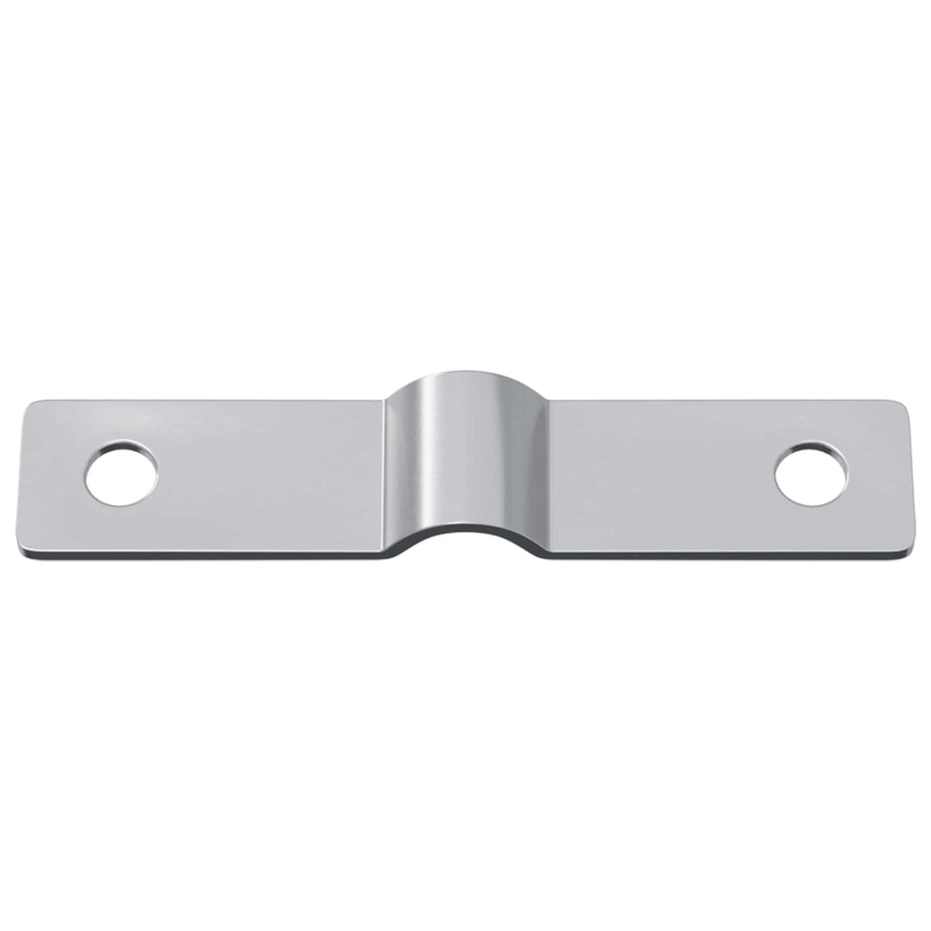 Strike Plate 2 pcs Silver 50 x 10 x 1.2 mm Iron