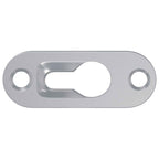 Keyhole Hanger 2 pcs Silver 45 x 16 x 3.5 mm Iron