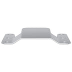 Flush Mount Bracket 2 pcs Silver 75 x 66 mm Steel