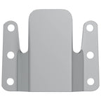 Flush Mount Bracket 419 pcs Silver 75 x 66 mm Steel