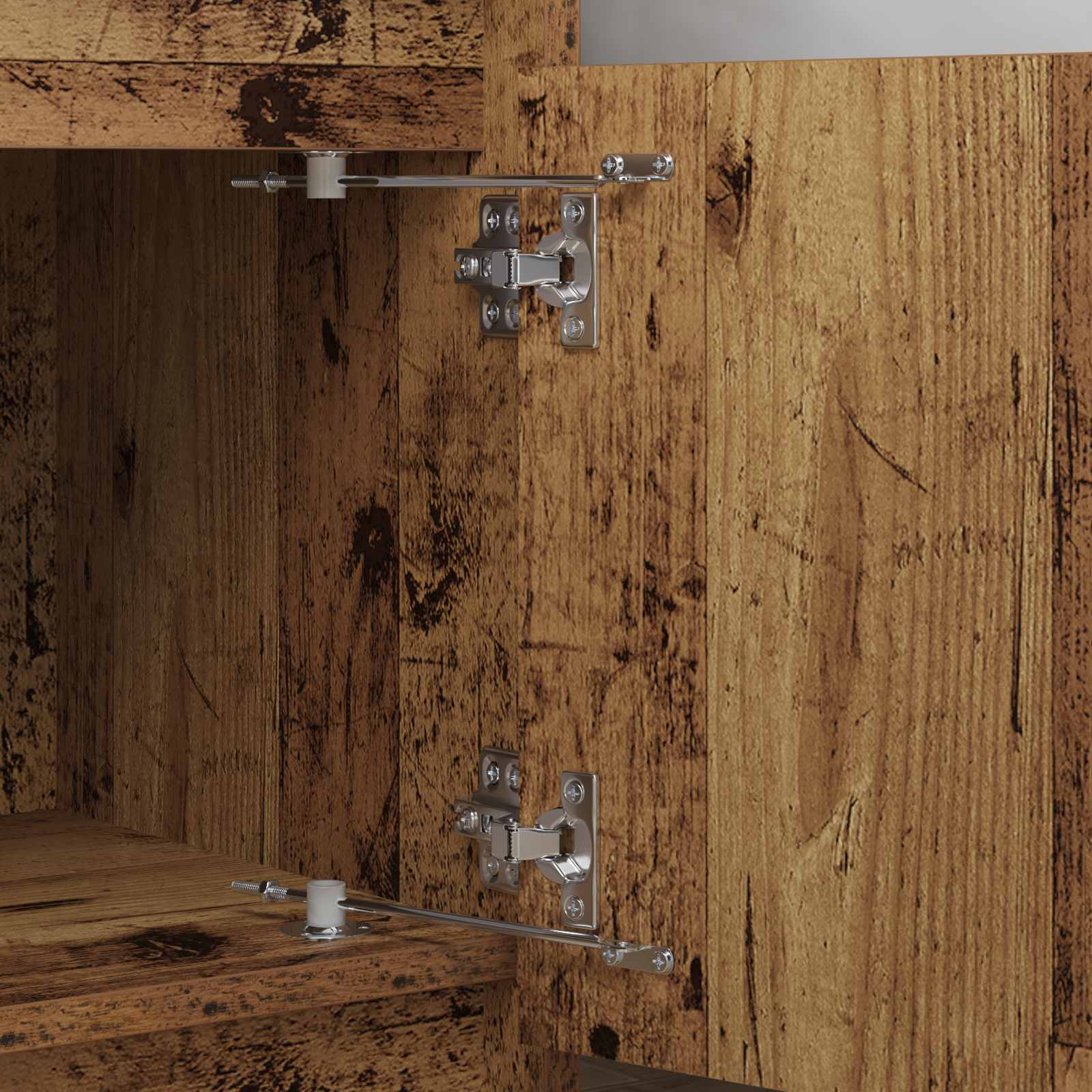 Lid Support Hinge 12 pcs Silver 194 x 36 x 18 mm Iron