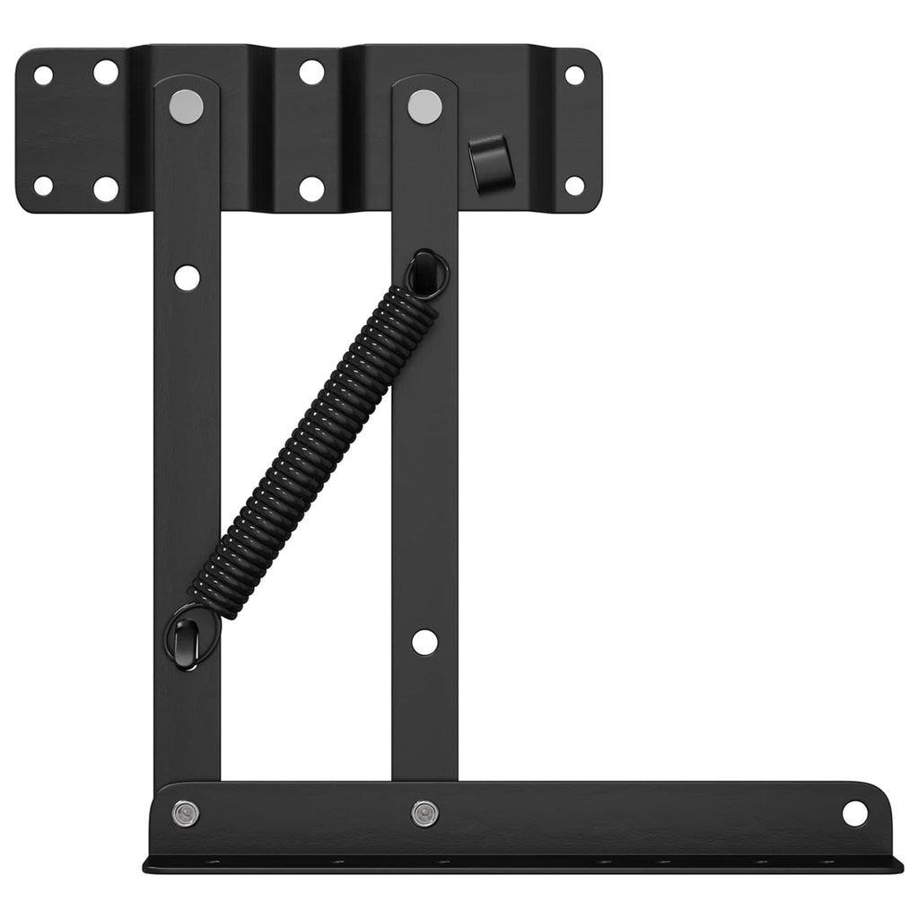 Bed Lift Mechanism 2 pcs Black 34 x 9.5 x 4 mm Iron