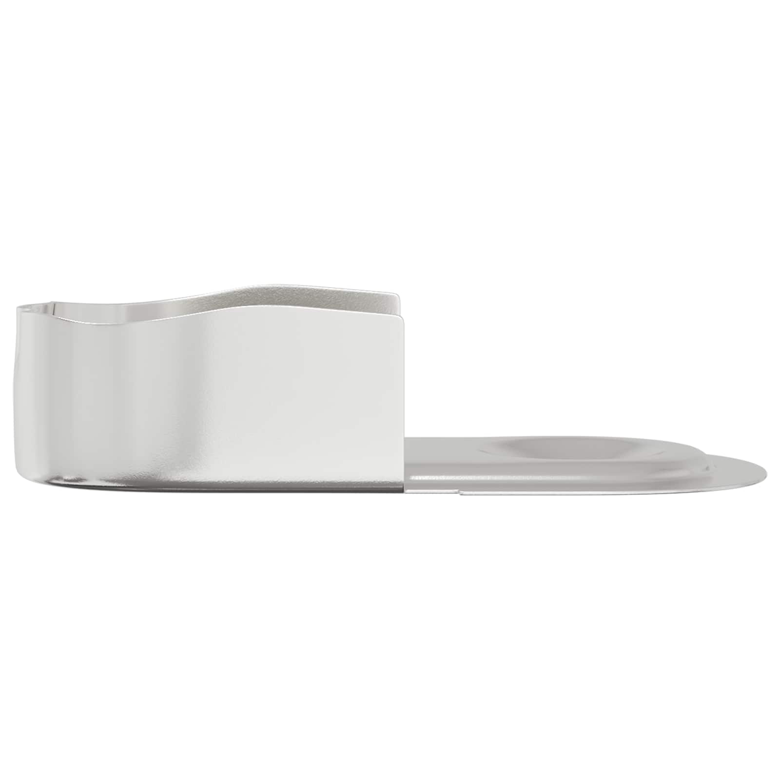 Closet Rod Bracket 2 pcs White Zinc 40 x 18 x 10 mm Iron