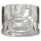 Closet Rod Bracket 2 pcs White Zinc 40 x 18 x 10 mm Iron