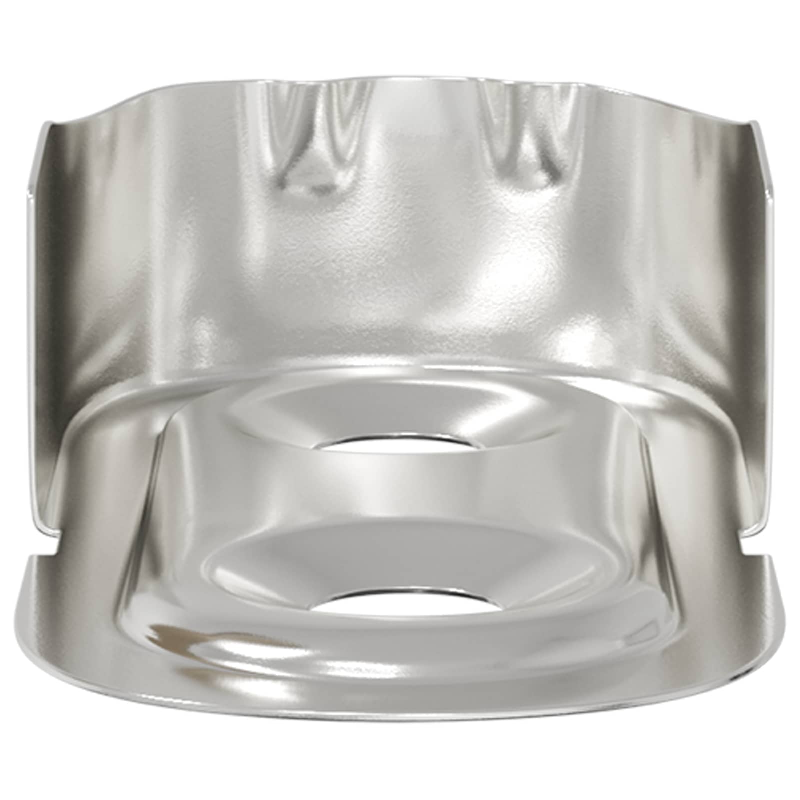 Closet Rod Bracket 2 pcs White Zinc 40 x 18 x 10 mm Iron