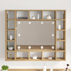 Mirror Lights 12 pcs White 4.5 x 4.5 x 4.8 cm Plastic