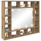 Mirror Lights 12 pcs White 4.5 x 4.5 x 4.8 cm Plastic