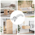 LED Strip Clips 2 pcs Transparent 2 x 1 x 0.5 cm