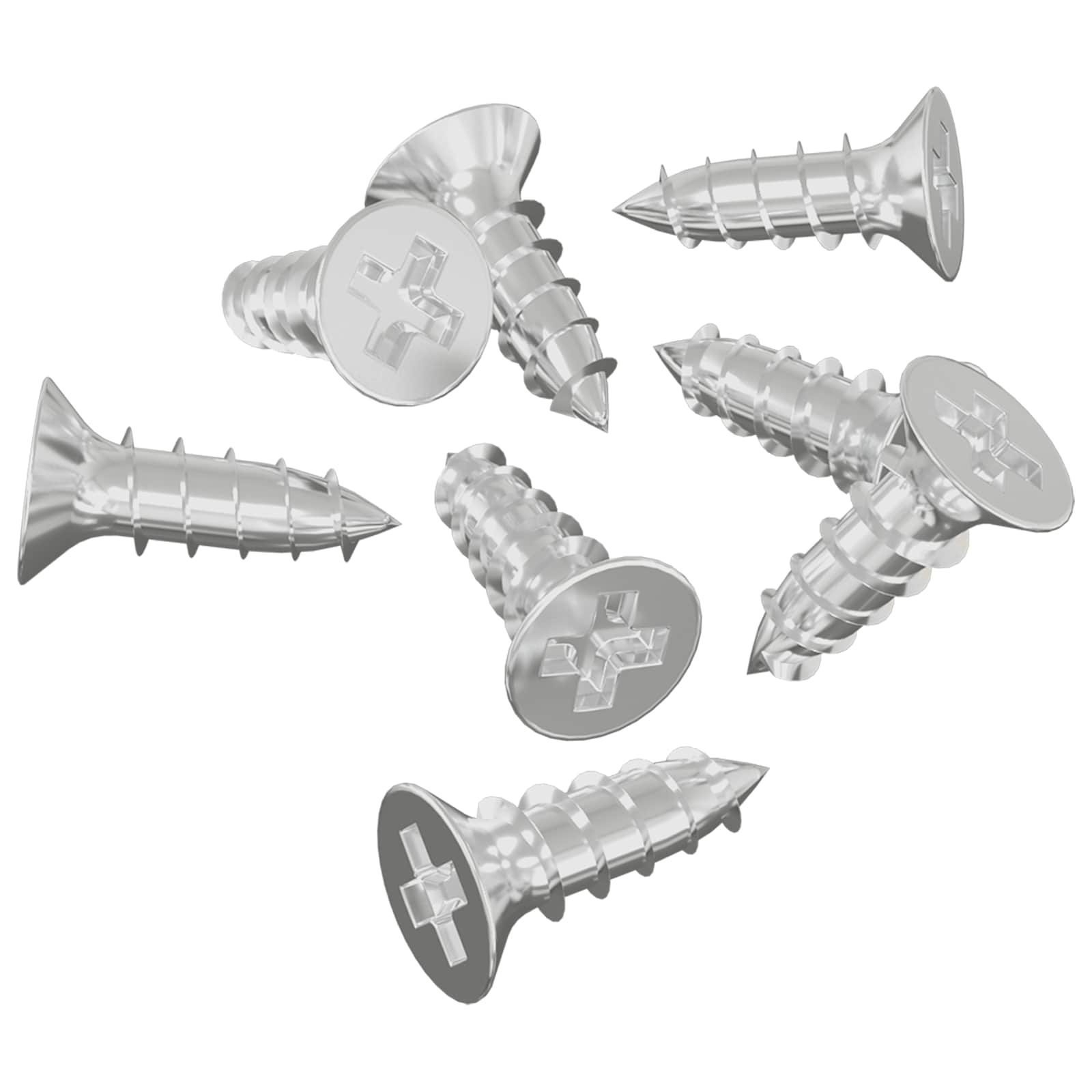 Mirror Hold Bracket 2 pcs Nickel 35 x 30 x 8.3 mm Steel