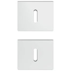 Mirror Hold Bracket 12 pcs Nickel 35 x 30 x 8.3 mm Steel