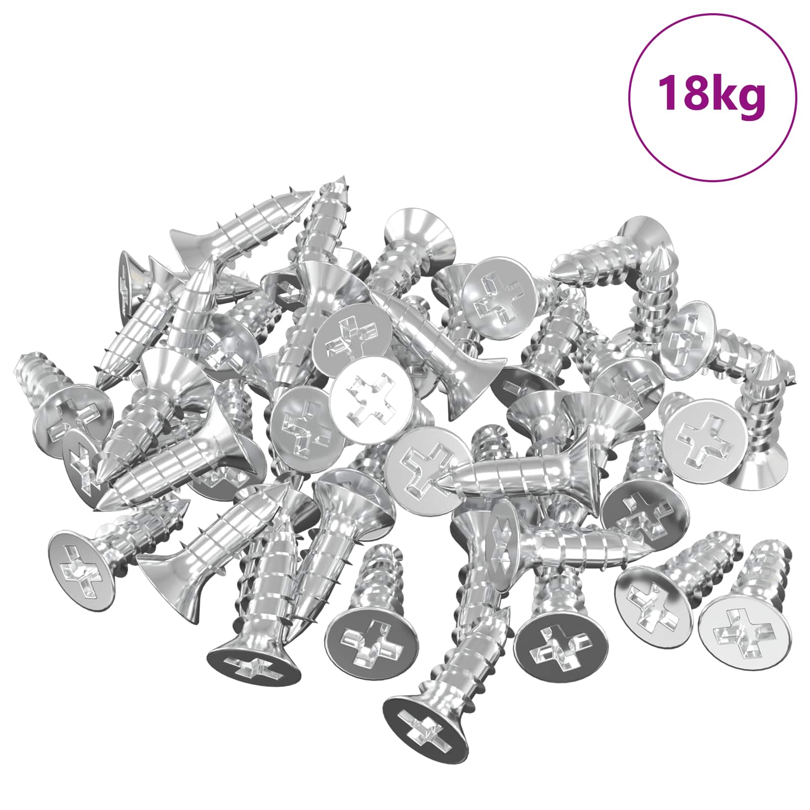 Mirror Hold Bracket 340 pcs Nickel 35 x 30 x 8.3 mm Steel