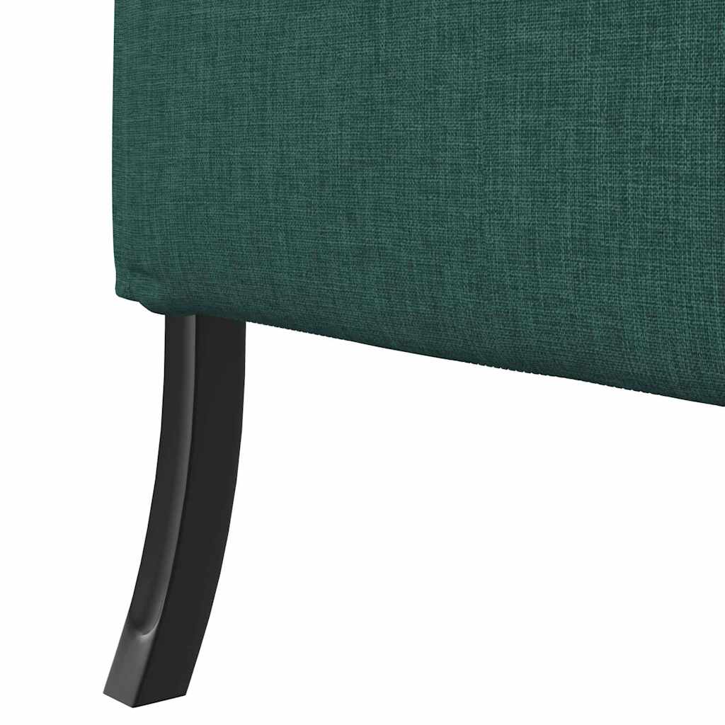 Highback Sofa Dark green 109 x 56 x 121 cm Fabric