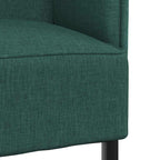 Highback Sofa Dark green 109 x 56 x 121 cm Fabric