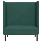 Highback Sofa Dark green 109 x 56 x 121 cm Fabric