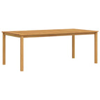 Garden Dining Set 5 pcs Brown Solid Acacia Wood