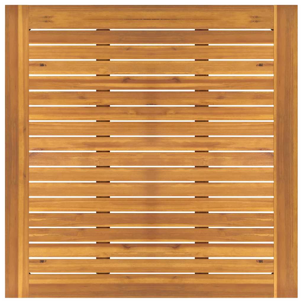 Garden Dining Set 5 pcs Brown Solid Acacia wood