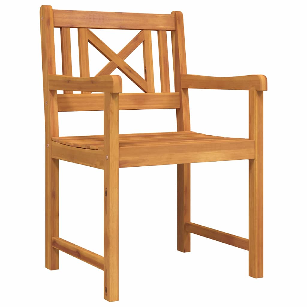 Garden Dining Set 3 pcs Brown Solid Acacia wood