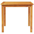 Garden Dining Set 3 pcs Brown Solid Acacia Wood