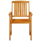 Garden Dining Set 3 pcs Brown Solid Acacia Wood