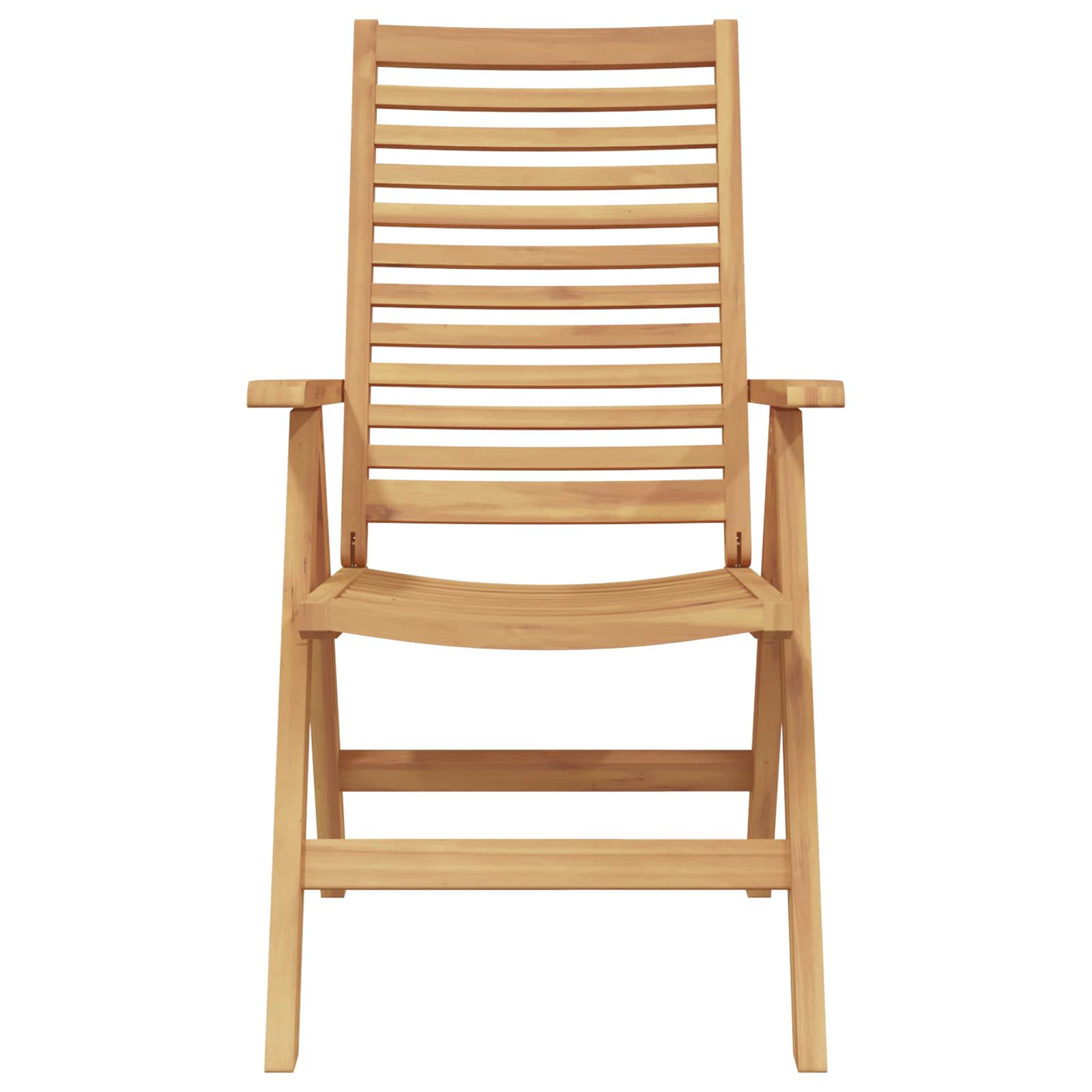 Garden Chair 8 pcs Brown 52 x 64.5 x 108 cm Solid teak wood