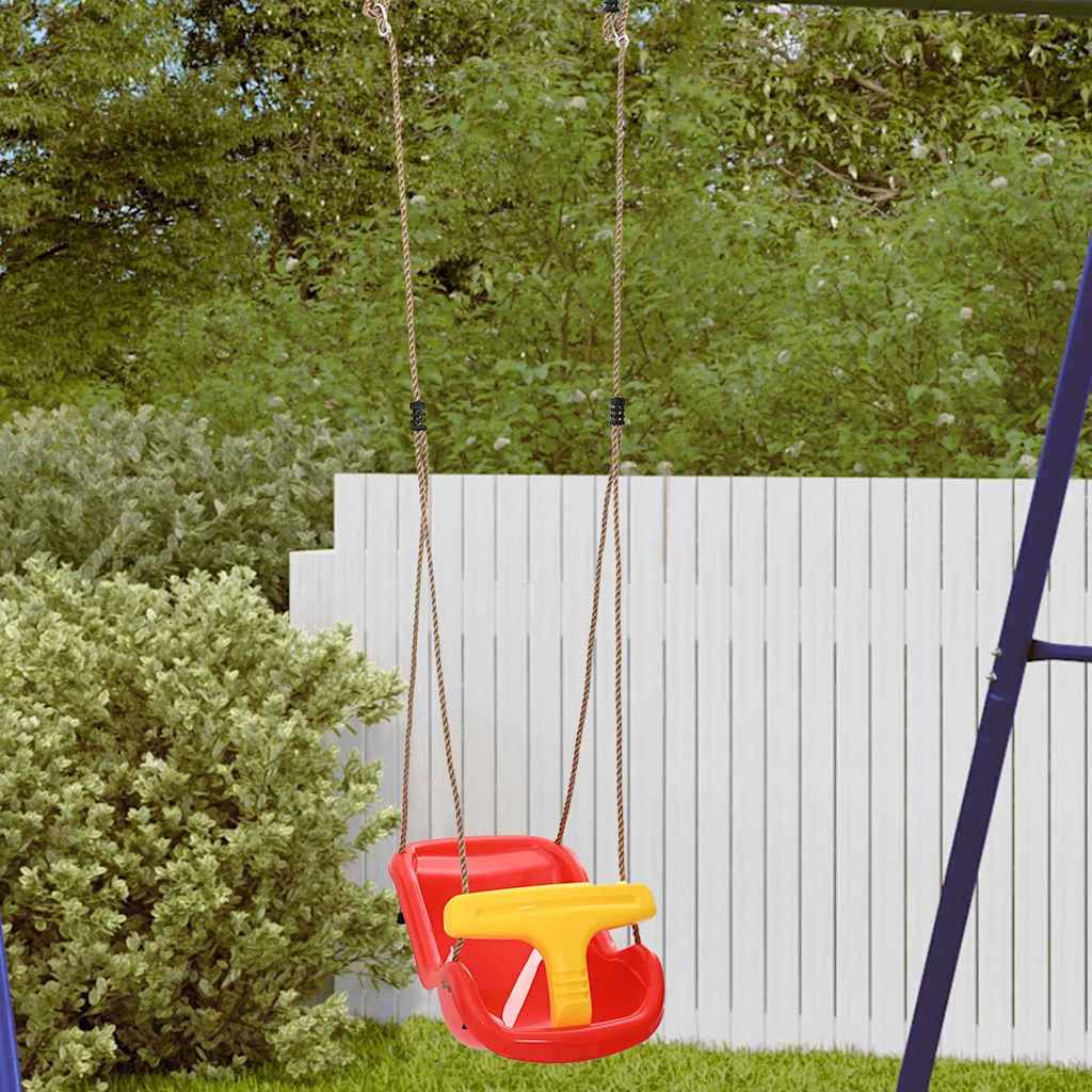 Baby Swings 2 Pcs Red 36 X 43 X 42 Cm Plastic