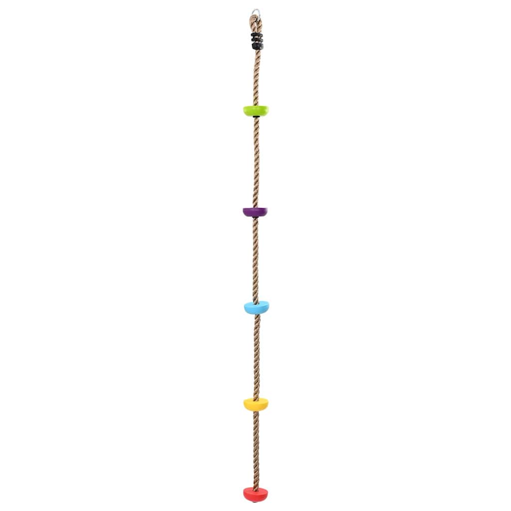 Climbing Rope Multicolour 10.5 x 10.5 x 201 cm Polyester