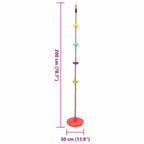 Climbing Rope Multicolour 30 x 30 x 200 cm Plastic