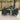 Garden Table Anthracite 100 x 100 x 73 cm Poly Rattan